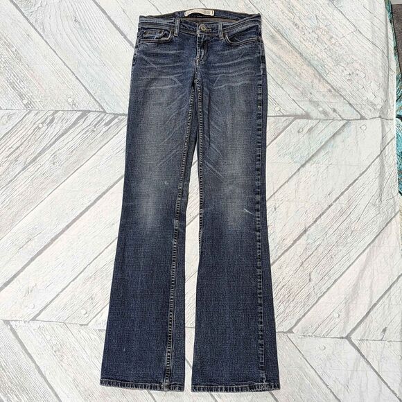 Express Size 1/2 Long Precision Fit Kick Boot Jeans - Picture 2 of 10